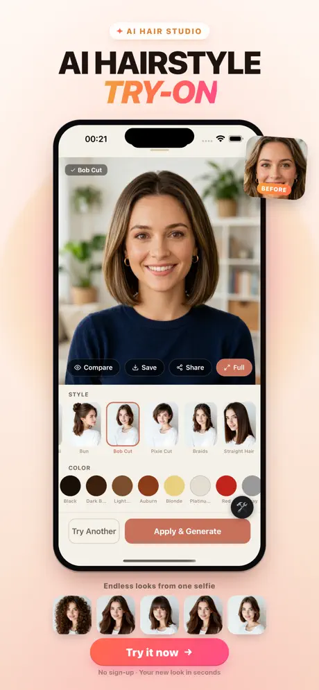 HairOn screenshot 1